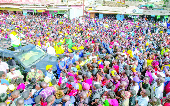 Ruto hits out at Raila over BBI drive