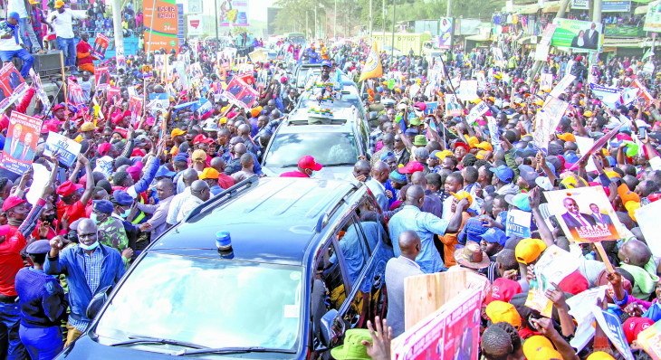 Azimio leader storms Kajiado in voter charm offensive