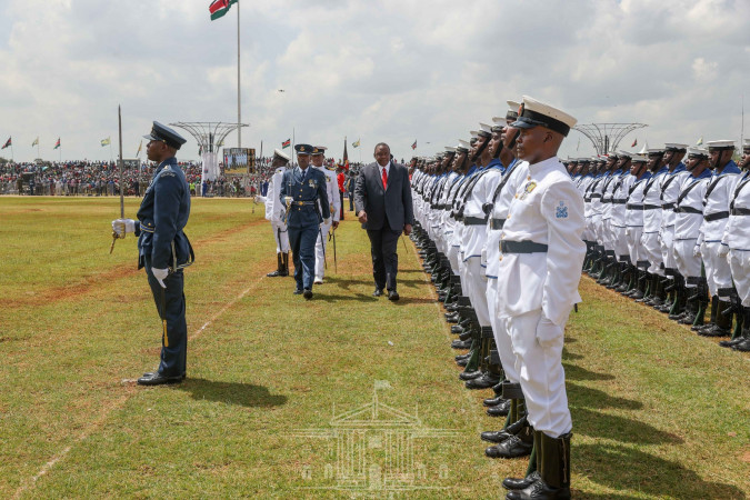 Madaraka Day: Uhuru campaigns for Karua ahead of polls