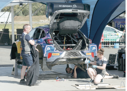 Reigning champion Ogier is hoping to retain title as Shake Down curtain raises WRC Safari Rally