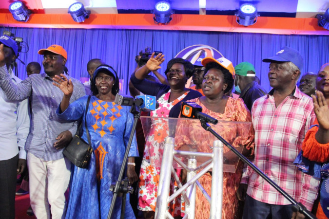 Karua calls for high turnout in Nyanza as Ngilu tours Kwale