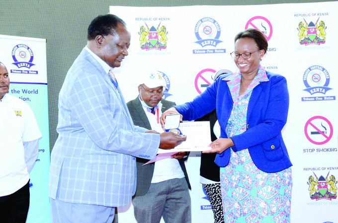 Teacher wins global tobacco award