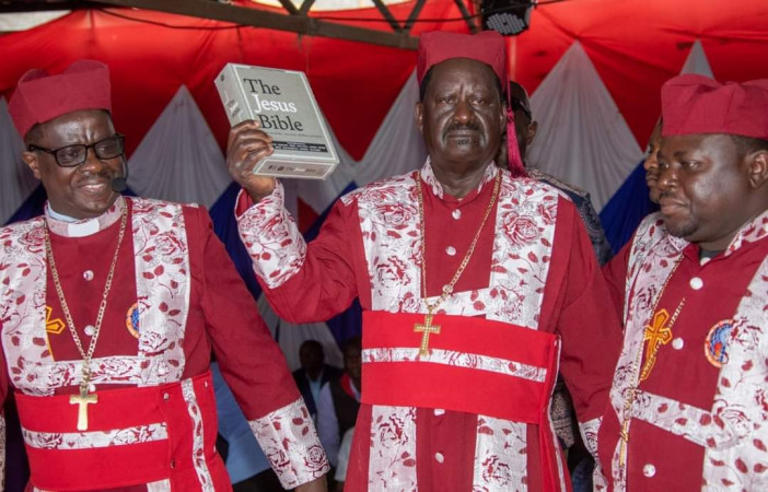Raila turns to God as D-day draws closer