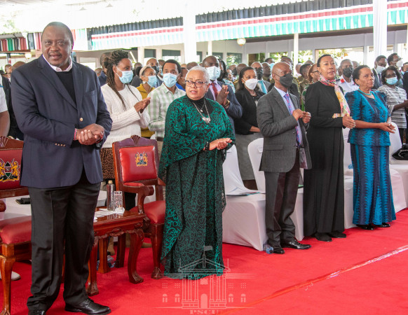 Uhuru thanks giving service