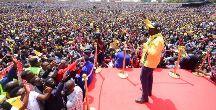 Ruto endorses UDA candidates, asks Rift Valley to vote six-piece