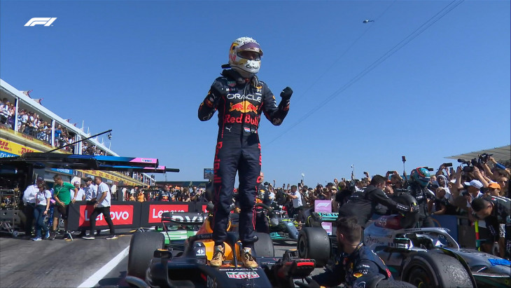 Verstappen storms into victory after Leclerc crash out of French Grand Prix