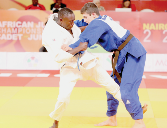 Kenya finishes sixth at continental judo event