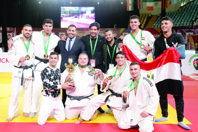 Egypt dominate continental junior judo games