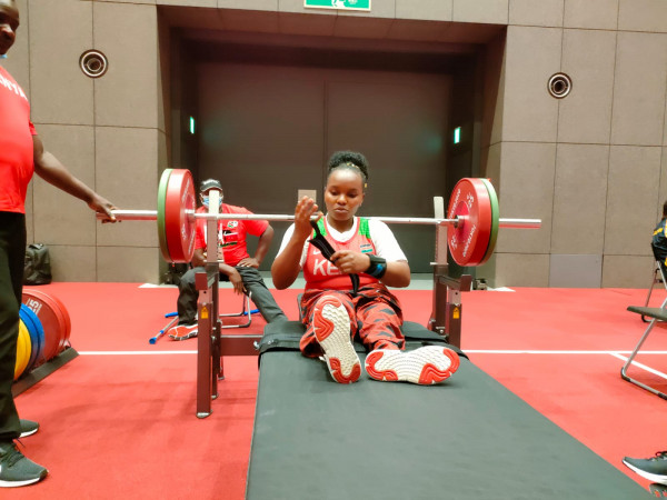 After switching from racing to weight lifting, Wawira eyes medal at Commonwealth Games