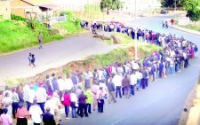 Kenyans queue to cast their votes at the Moi Avenue Primary School in Nairobi in the 2017 election. PHOTO/PD/File