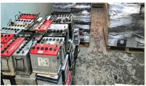 TZ bound truck found with scrap metal 