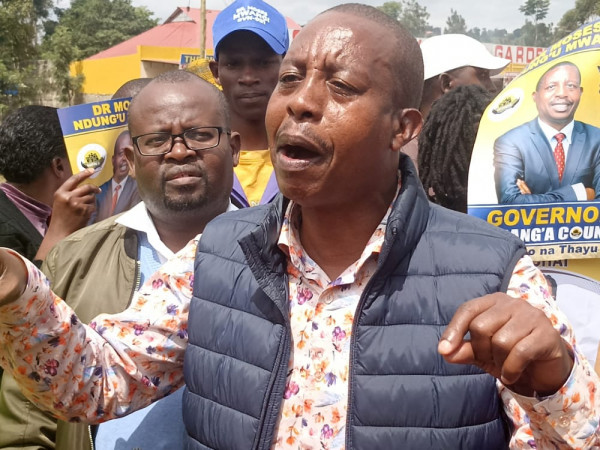 Muranga gubernatorial aspirant urges voters to reject six-piece voting pattern