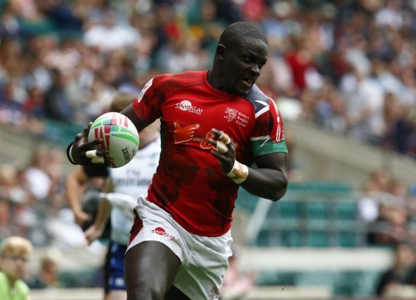Andrew Amonde in a past Kenya 7s action. PHOTO/KRU