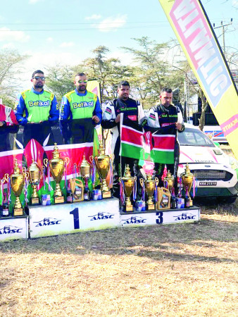 Karan wins Tanzania leg of ARC rally series