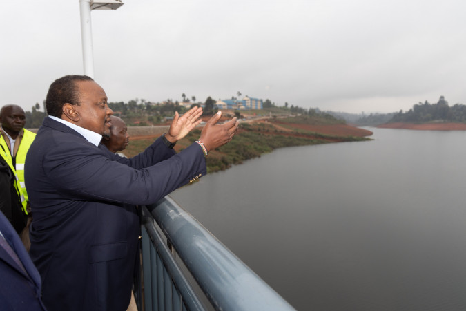 Uhuru commissions Ksh24 billion dam project in Gatundu North