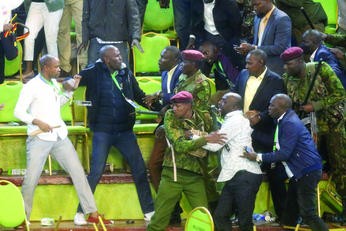 Chaos at Bomas as Ruto makes political history