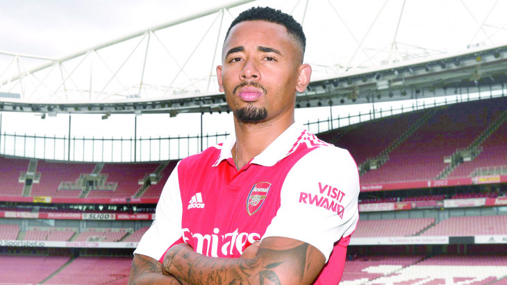 Arsenal's £45m man Gabriel Jesus spearheads the attack off the back of scoring seven goals in pre-season.