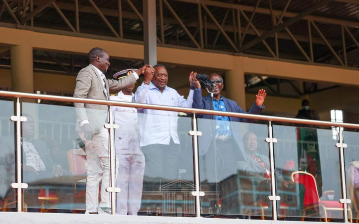 President Kenyatta urges Kenyans to move together peacefully into the General Election