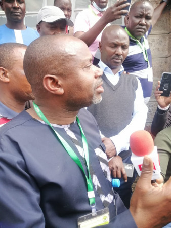 Drama at Isinya after candidates accuse presiding officers of tampering with ballot boxes