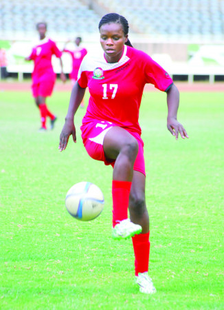 Harambee Starlets striker Aquino triumphant in Dar