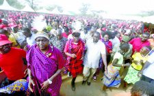 Gideon Moi on the campaign trail. PD/file