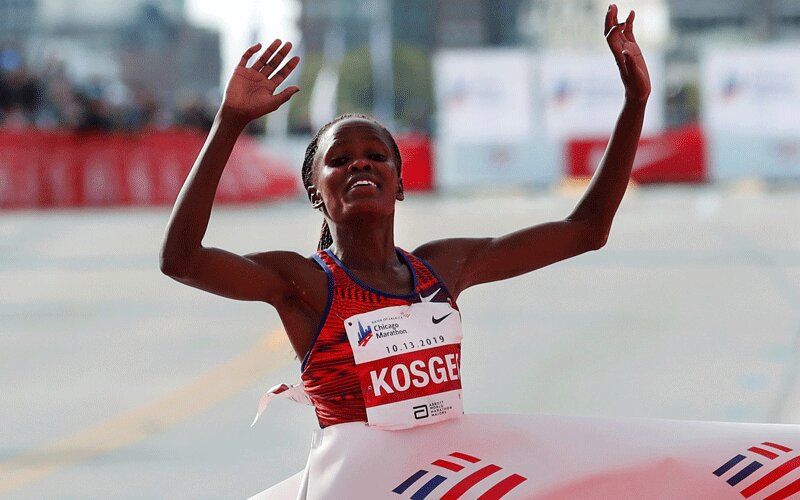 Why Kosgei dropped out of London