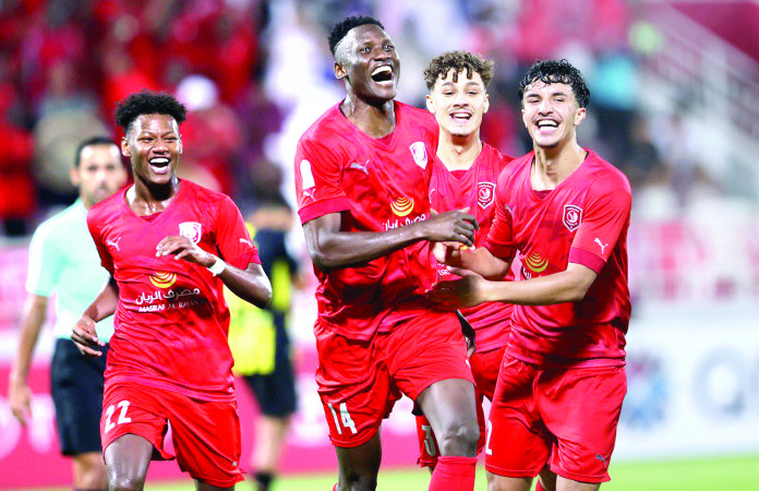 Olunga scores three goals to steer Al Duhail past Qatar SC in the QNB Stars League