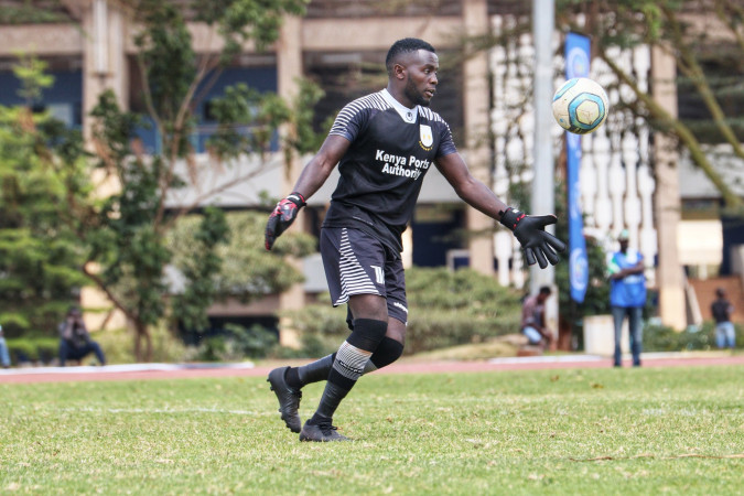 Michael Wanyika in action for Bandari FC. PHOTO/Bandari FC.