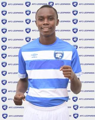 Dan Musamali at AFC Leopards. PHOTO/AFC Leopards.