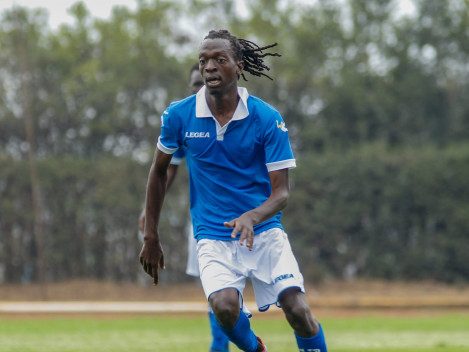 Raphael Asudi in training at Sofapaka. PHOTO/Sofapaka Familia.