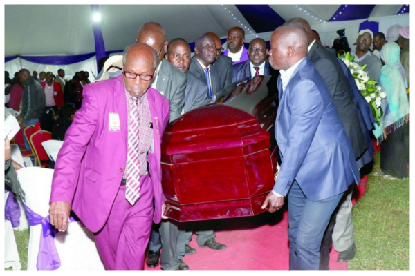 Lawyer Gicheru laid to rest in an emotional burial