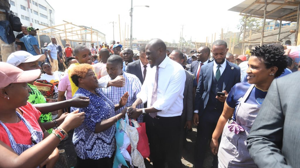 Sakaja initiates process to douse perennial fires in Gikomba market