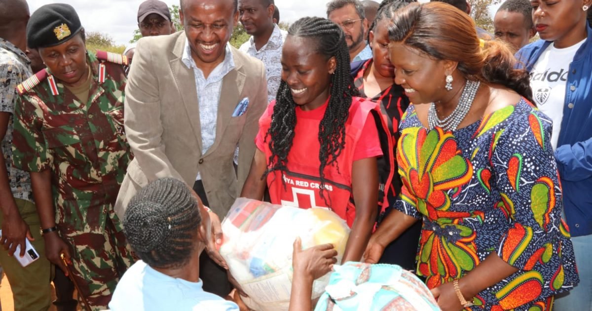 DP’s wife leads food relief drive in dry counties