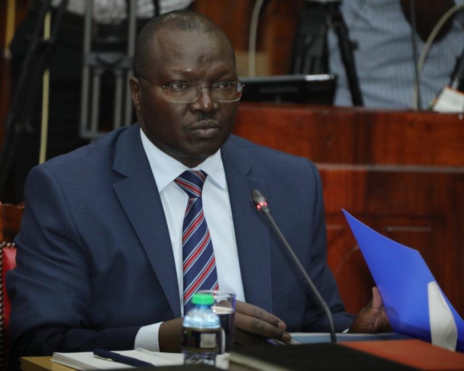 Chelugui hardpressed to explain why he's only CS in Uhuru's Cabinet to be retained by Ruto