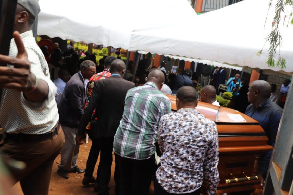 ‘He was very caring’ – Gladys Chania mourns husband