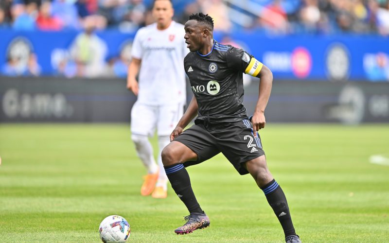 Montreal CF mid fielder Victor Wanyama in action during a past match. PHOTO/Montreal Impact