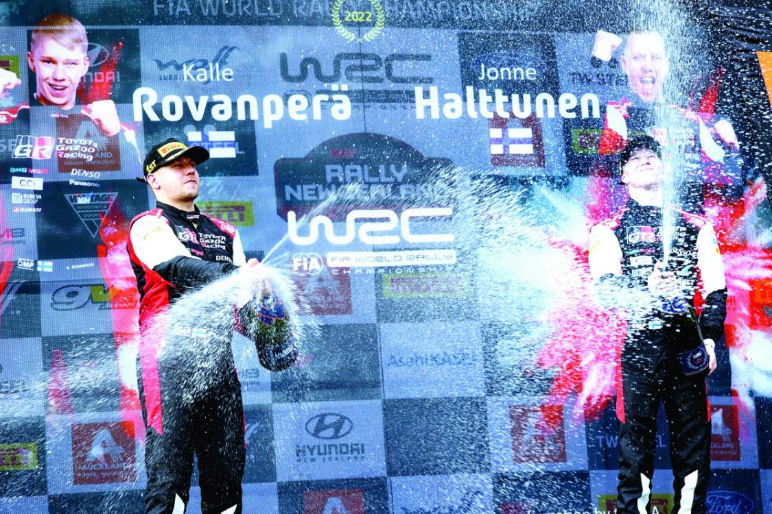 Hybrid rally car is tricky to drive, says Rovanpera