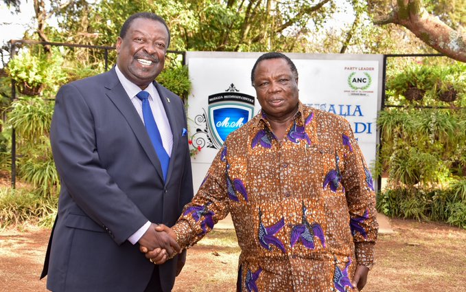 Atwoli reaches out to Mudavadi in quest for Western Kenya unity