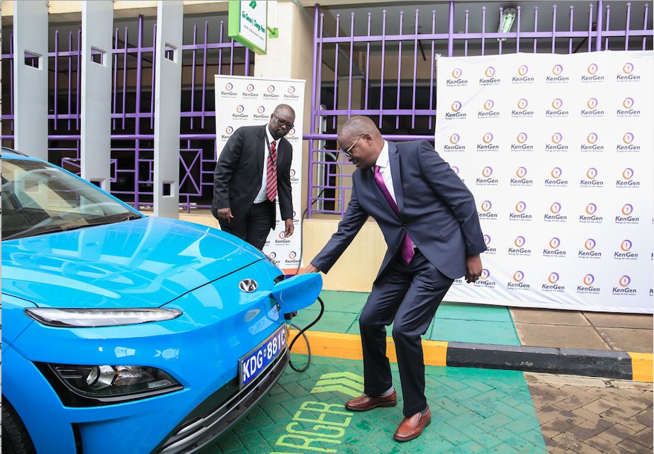 KenGen to roll out 30 vehicle charging ports