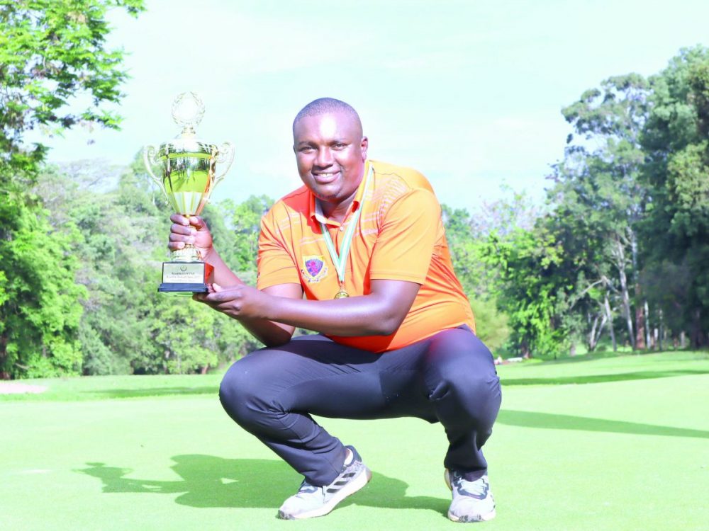 Michael Karanga wins the inaugural Kiambu Open