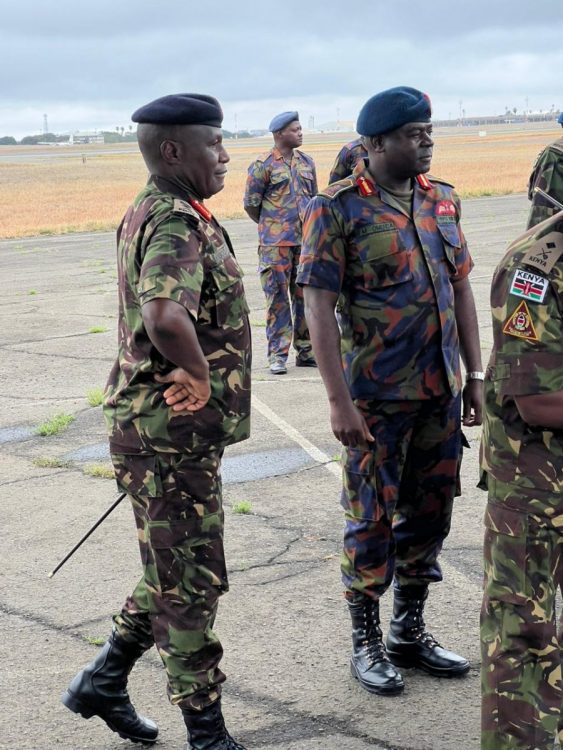 Second batch of troops leaves for DR Congo