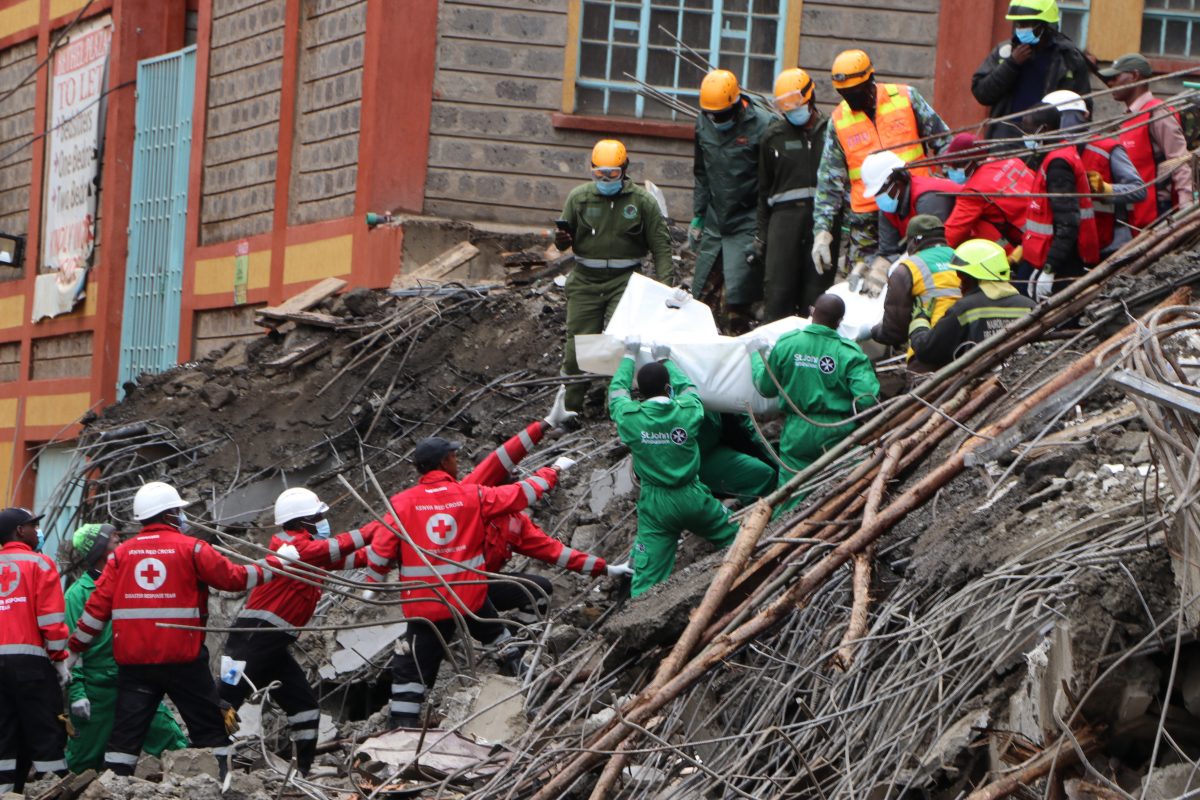 Three confirmed dead in Kasarani collapsed building