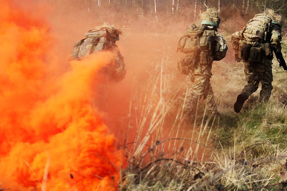 British army plays down fears chemical weapons used during training can adversely affect locals