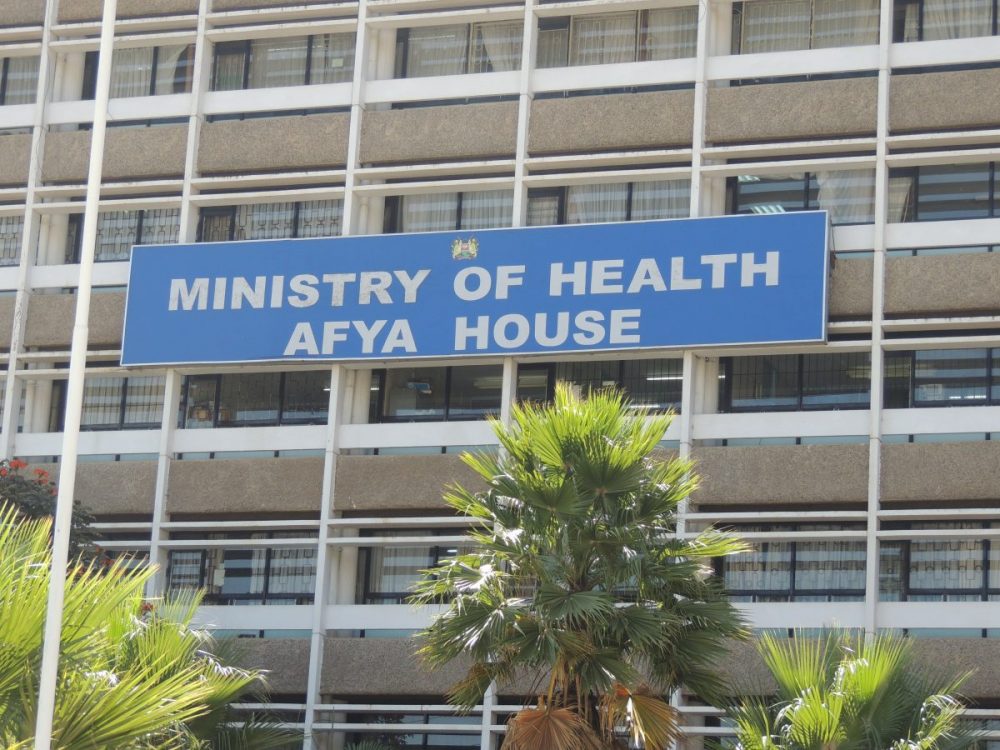 Minsitry of Health's Afya House building. PHOTO/Print