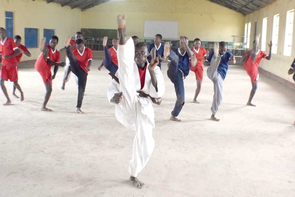 Trainer Wang’ombe instills Tae Kwondo skills in students