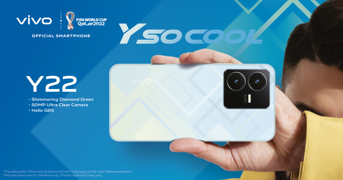 vivo smartphone launches Y22 in Kenya with 50MP camera