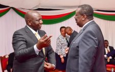 President William Ruto and Prime Cabinet Secretary Musalia Mudavadi. PHOTO/Courtesy.