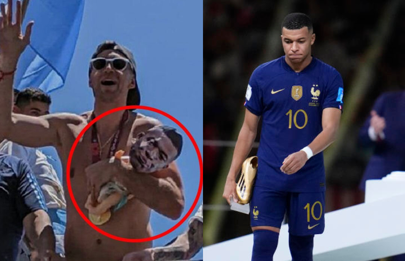 Mbappé reacts to trolling by Argentinian keeper Emiliano Martinez after World Cup loss