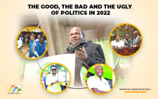 A graphical representation of the good, the bad and the ugly of politics in 2022.