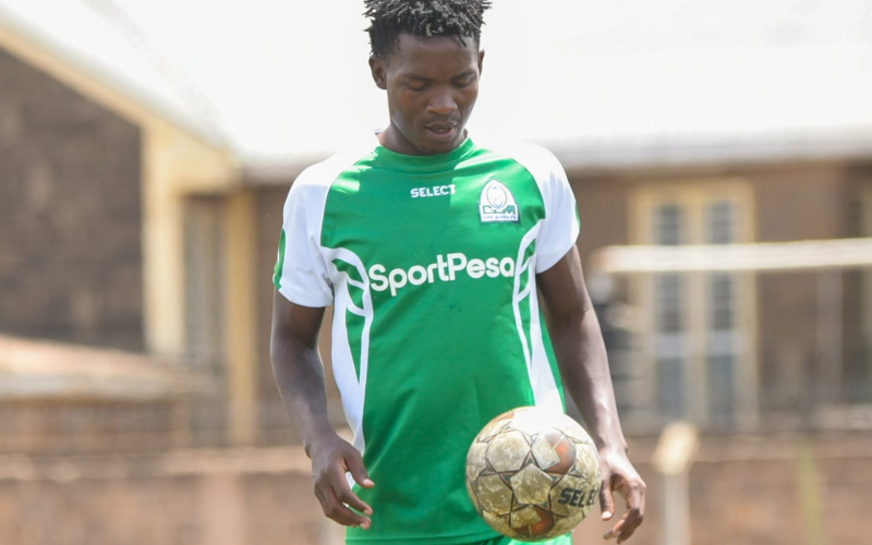 George Odhiambo two goals away from new record. PHOTO/Gor Mahia/Twitter